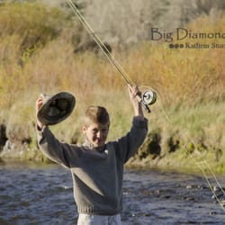 Big Diamond Ranch - Big Diamond Ranch, fly fishing cabin for rent in Dubois, WY