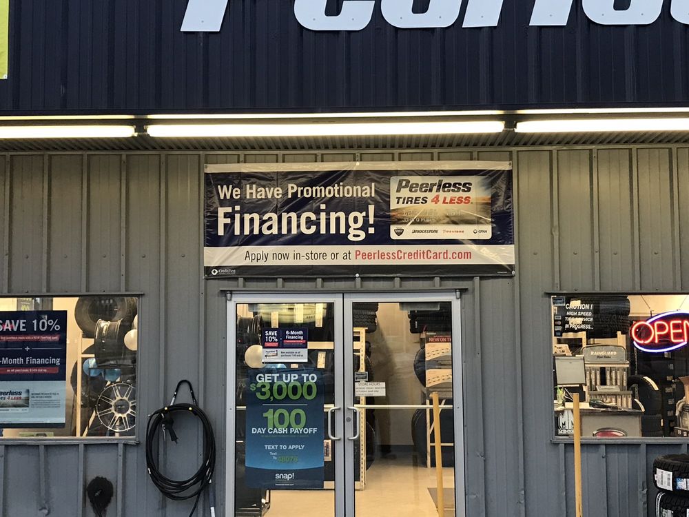 PEERLESS TIRES 4 LESS Updated September 2024 1029 Jackson Blvd