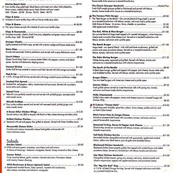 Crabby's Beachside Pavilion - Menu (Aug 2019) - Seafood Near Me - Clearwater Beach, Florida Crabby's Beachside Pavilion - Menu (Aug 2019) - Seafood Near Me - Clearwater Beach, Florida