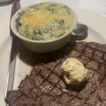 The Butchery- Steaks, Chops & Seafood - Ribeye with creamed spinach - Seafood Near Me - Arvada, Colorado The Butchery- Steaks, Chops & Seafood - Ribeye with creamed spinach - Seafood Near Me - Arvada, Colorado