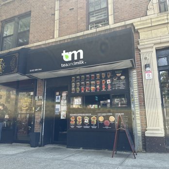 Tea and Milk - Storefront - Bubble Tea Near Me - Astoria, New York Tea and Milk - Storefront - Bubble Tea Near Me - Astoria, New York