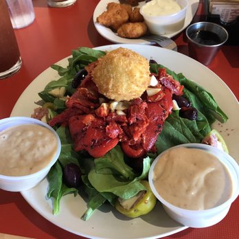 The Egg Bistro - Goat Cheese salad with sesame ginger dressing - Breakfast & Brunch Near Me - Virginia Beach, Virginia The Egg Bistro - Goat Cheese salad with sesame ginger dressing - Breakfast & Brunch Near Me - Virginia Beach, Virginia