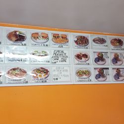 El Guero - Menu board 1