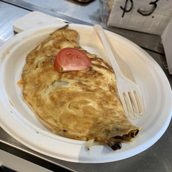 Brisbane Market Place - Spinach and cheese omelette - Farmers Market Near Me - Rocklea, QLD