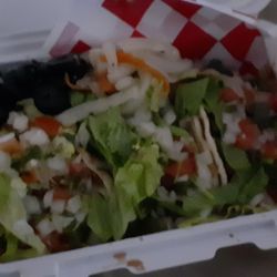 Ben Paca Mexican Grill - Vegetable Tacos