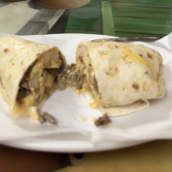 Taqueria Jalisco - Steak and egg burrito