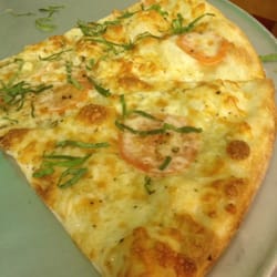 Casey's - Pizza Margherita at Wise Pies is amazing. So very good!