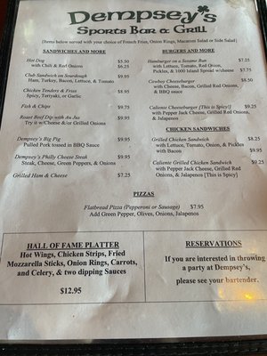Dempsey's Sports Bar & Grill by null