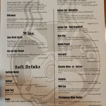 Drunken Rabbit Brewing - Non-beer drink options too! 11/2024 - Brewpubs Near Me - South Hadley, Massachusetts