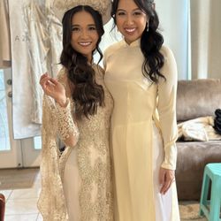 Trangformation - Me + my bridesmaid's HMU!