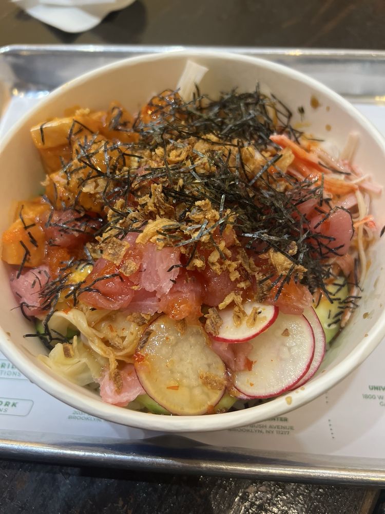 Food from Pokébowl Station