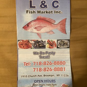 L&C Fish Market - Menu - Seafood Markets Near Me - Brooklyn, New York L&C Fish Market - Menu - Seafood Markets Near Me - Brooklyn, New York
