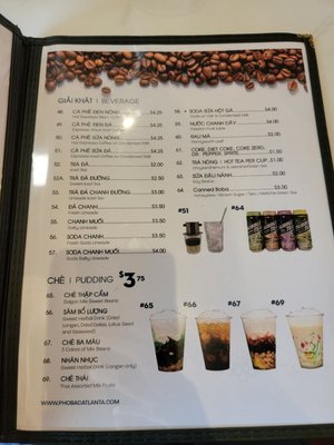Menu photo 5 Pho Bac Duluth, GA