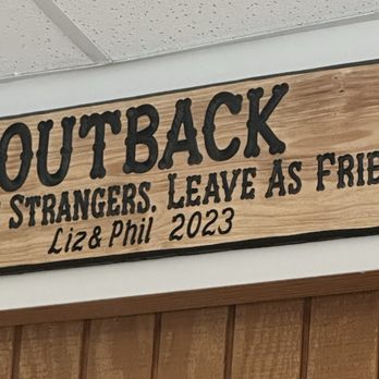 Outback Pizza - Cute saying - Pizza Near Me - Quartzsite, Arizona