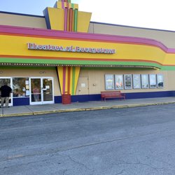 Front of the theater