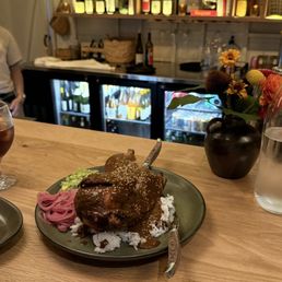 Chicken mole for two Chicken mole for two