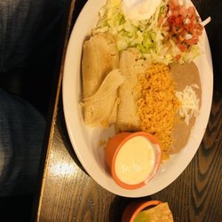El Patron Cocina & Bar - Tamales, beans, rice, Pico, queso sauce