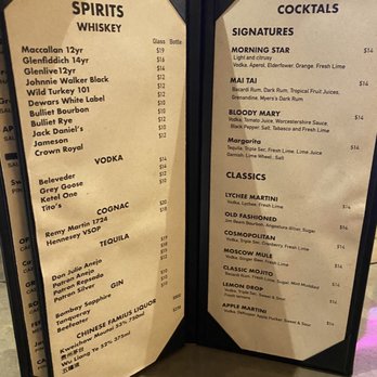 Capital Seafood Beverly Hills - Drink menu - Dim Sum Near Me - Beverly Hills, California
