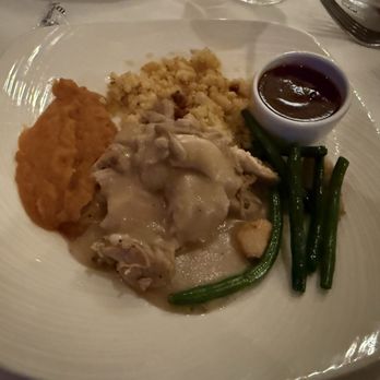 The Palm - Las Vegas - Underwhelming turkey dinner that we waited 1.5 hours for. 5 green beans and scraps of everything else. - Steakhouses Near Me - Las Vegas, Nevada The Palm - Las Vegas - Underwhelming turkey dinner that we waited 1.5 hours for. 5 green beans and scraps of everything else. - Steakhouses Near Me - Las Vegas, Nevada