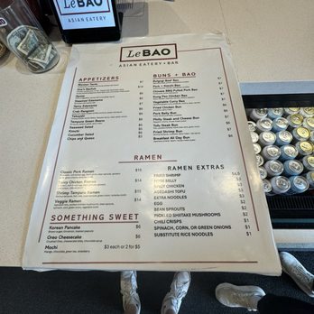 Le Bao - Menu - Asian Fusion Near Me - Columbia, Missouri