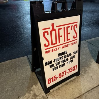 Sofie's Whiskey & Wine - Delis Near Me - Woodstock, Illinois