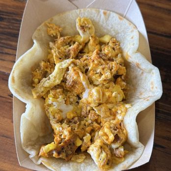 Moreno Barbecue - Chorizo & Egg Taco - Barbeque Near Me - Austin, Texas