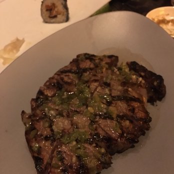 Yellowtail Japanese Restaurant & Lounge - Black angus ribeye... good flavour but nothing wow special 3.5/5 - Japanese Near Me - Las Vegas, Nevada