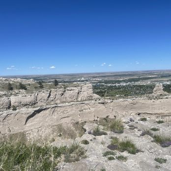 Scotts Bluff National Monument - View from the top - Landmarks & Historical Buildings Near Me - Gering, Nebraska Scotts Bluff National Monument - View from the top - Landmarks & Historical Buildings Near Me - Gering, Nebraska