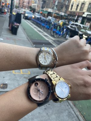 Vintage watch collection and historical timepieces