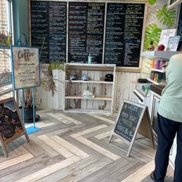 Menu of all the selections.