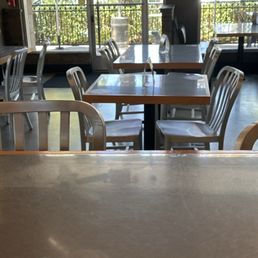 Inside restaurant