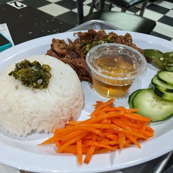 Viet Fast Food - Grilled pork rice plate. Amazing flavor and grilled to perfection. 5/5 - Vietnamese Near Me - Southlake, Texas Viet Fast Food - Grilled pork rice plate. Amazing flavor and grilled to perfection. 5/5 - Vietnamese Near Me - Southlake, Texas