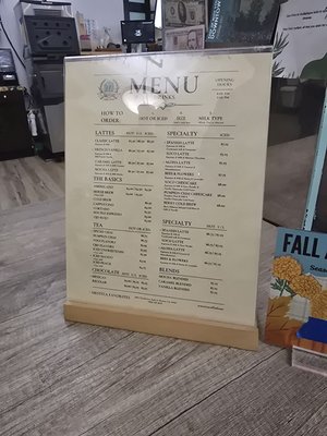 Menu photo 4 Mestiza Coffeehouse Ontario, CA