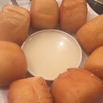 IPOT - Fresh fried buns ....absolutely yummy with the condensed milk - Hot Pot Near Me - San Francisco, California