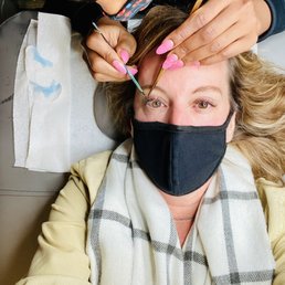 My latest visit during COVID! This is a hybrid set of lashes. My latest visit during COVID! This is a hybrid set of lashes.