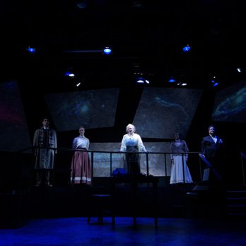 Oregon Contemporary Theatre - Cloud Pemble, Erica Towe, Inga Wilson, Sharon Sless and Jen Ferro in Silent Sky. - Performing Arts Near Me - Eugene, Oregon Oregon Contemporary Theatre - Cloud Pemble, Erica Towe, Inga Wilson, Sharon Sless and Jen Ferro in Silent Sky. - Performing Arts Near Me - Eugene, Oregon