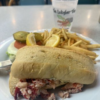 The Lobster Trap - Lobster roll (on French roll) - Seafood Near Me - Avalon, California