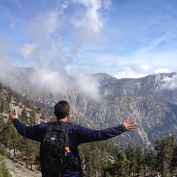 Devil's Backbone - On the way down. - Hiking Near Me - Mount Baldy, California