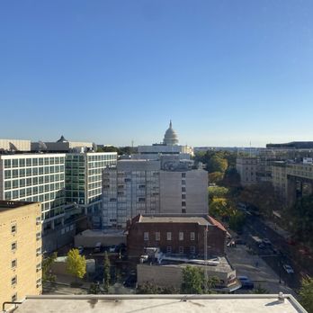 Hilton Washington DC Capitol Hill - View from top floor - Hotels Near Me - Washington Dc, District of Columbia