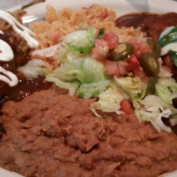 Chuy's - Veggie Combo.  Delicious! - Mexican Near Me - San Antonio, Texas