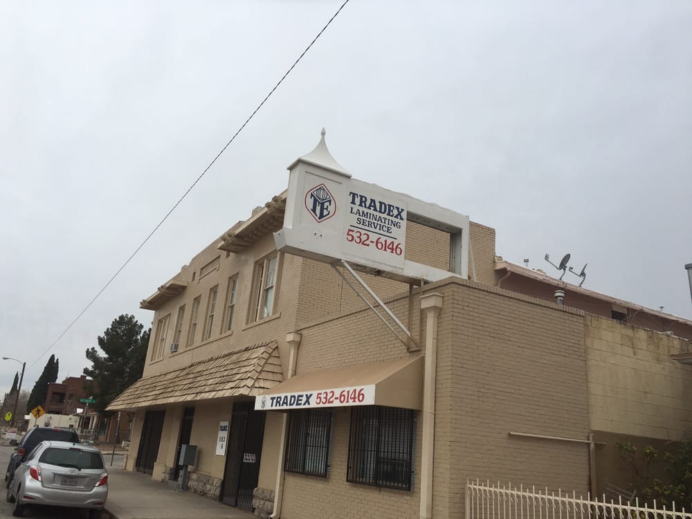 TRADEX LAMINATING SERVICE & SUPPLIES Updated June 2024 1103 E