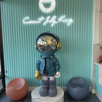 Coconut Jelly King - Cool mascot - Desserts Near Me - Alhambra, California