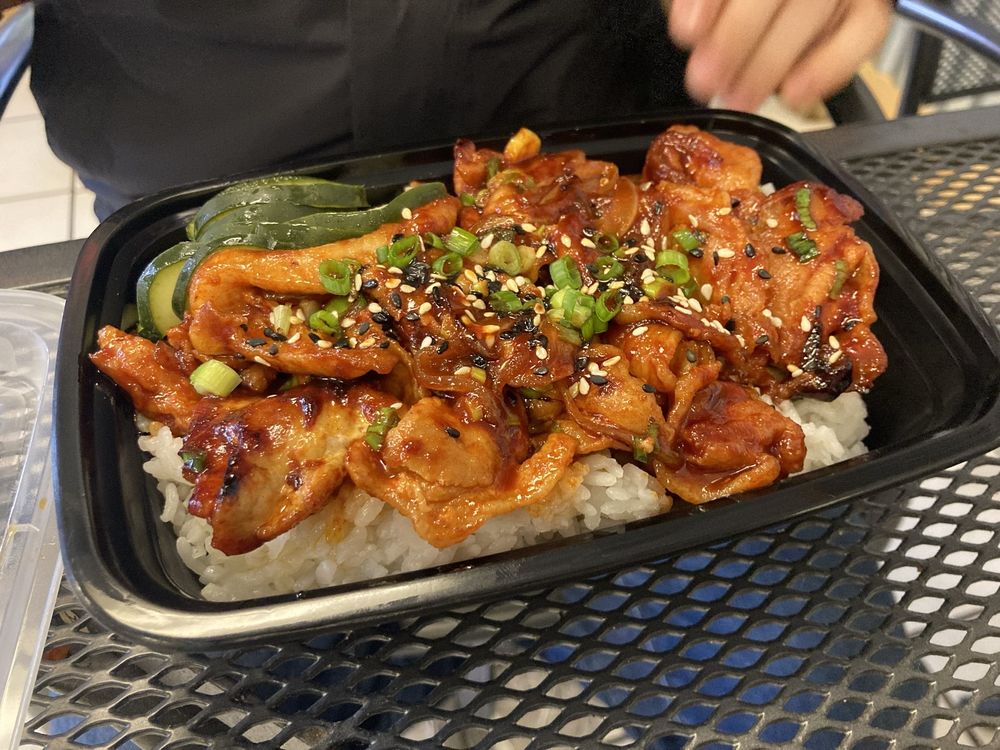 Food from Ume Grill Gimbap House