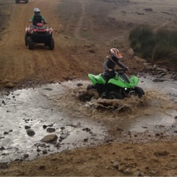 Waitpinga Farm Quad Bike Adventures - SLASH!! Just a 'little' mud ;)