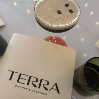 Terra Kitchen & Cocktails - Espresso martini - New American Near Me - Birmingham, Michigan Terra Kitchen & Cocktails - Espresso martini - New American Near Me - Birmingham, Michigan