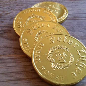 Peter Luger - Chocolate Coins - Steakhouses Near Me - Brooklyn, New York