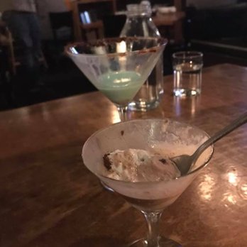 East Side Grill - Thin mint martini and ice cream - New American Near Me - Fayetteville, Arkansas East Side Grill - Thin mint martini and ice cream - New American Near Me - Fayetteville, Arkansas