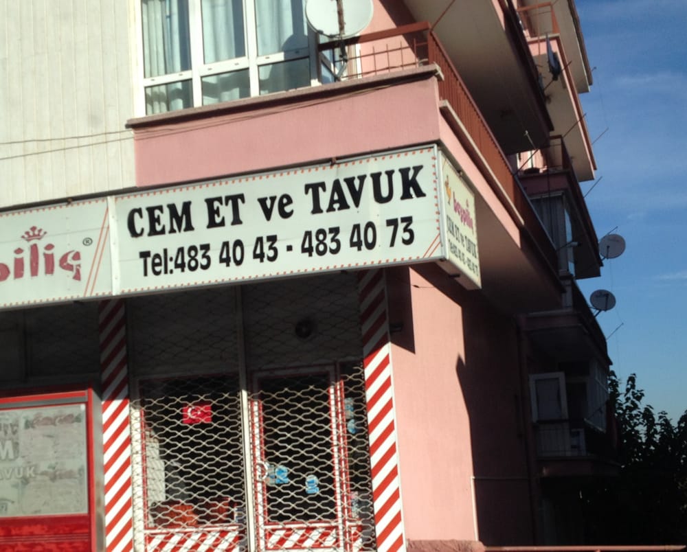 CEM ET VE TAVUK Harbiye Mah., Ankara, Turkey Meat Shops Phone