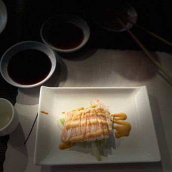 Sushi X - Spicy krab salad- yum! With cucumber - Japanese Near Me - Jacksonville, Florida