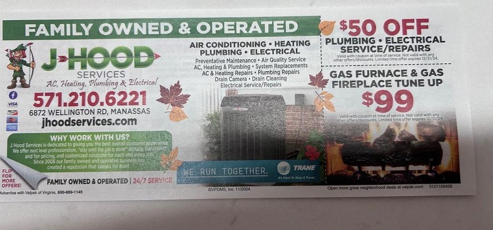 Slide of J Hood Services